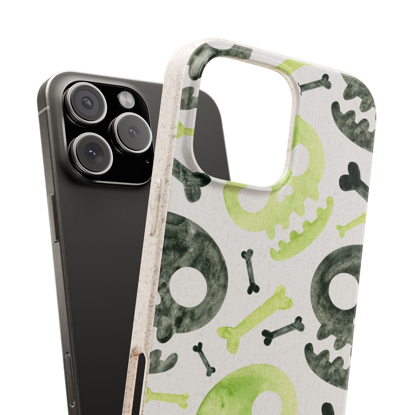 Biodegradable Phone Case (Toxic Skulls)