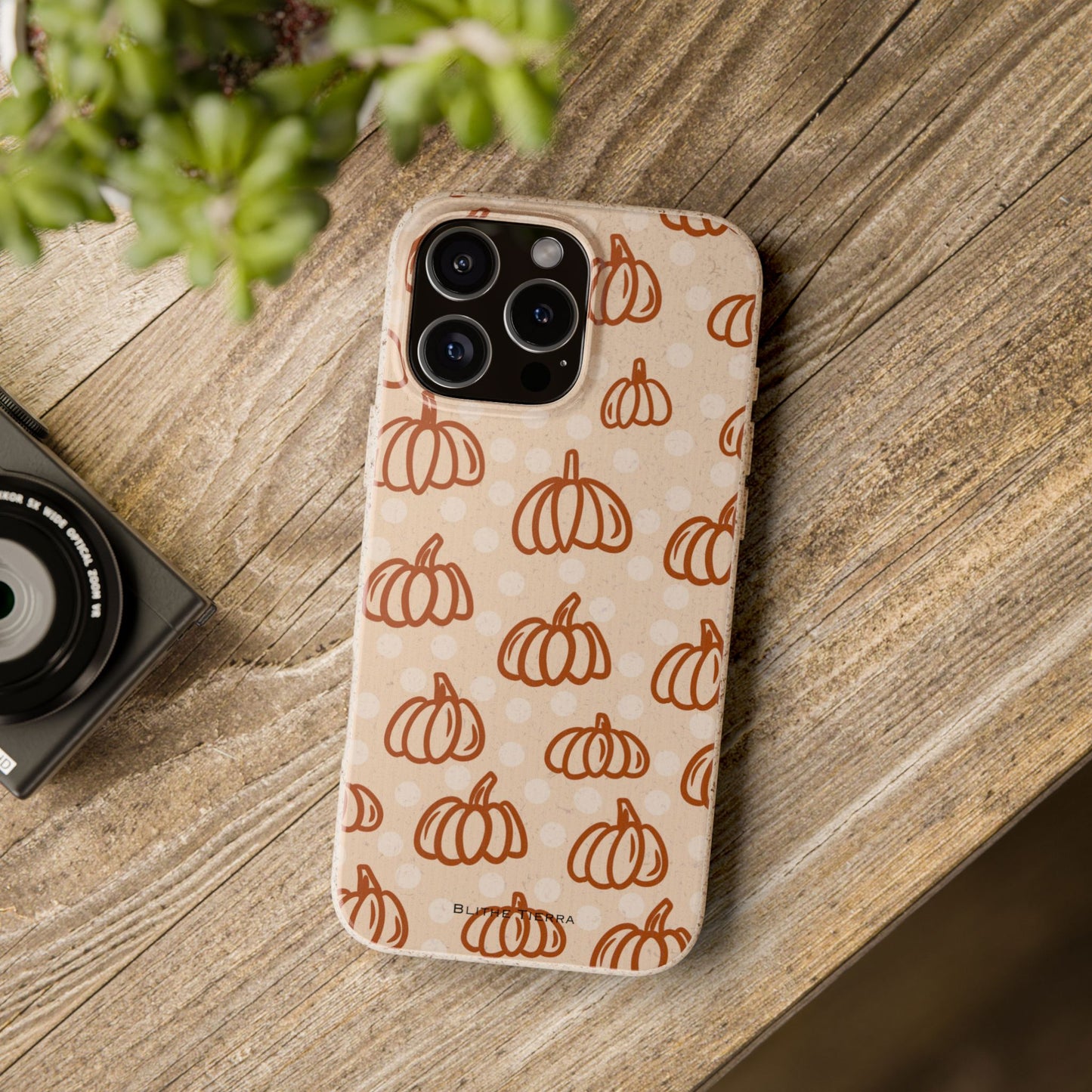 Biodegradable Case (Pumpkin Pop)