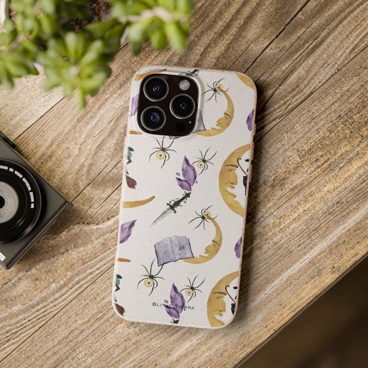Biodegradable Phone Case (Moonlit Ritual)