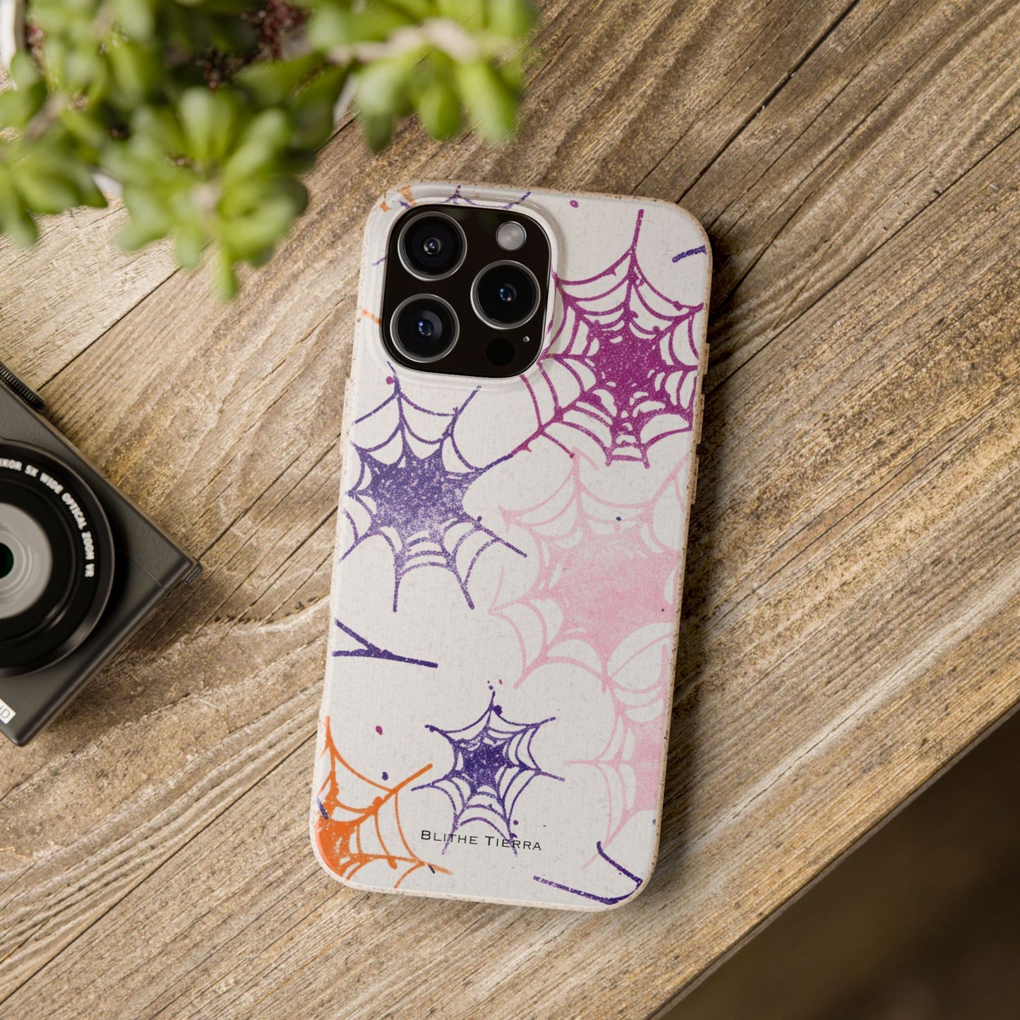 Biodegradable Phone Case (Candy Webs)
