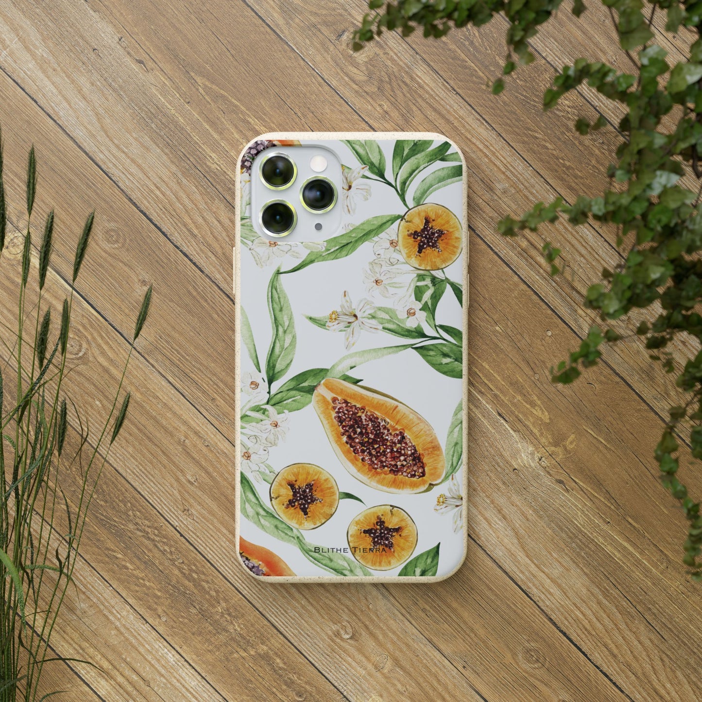 Biodegradable Case (Papaya Whimsy)