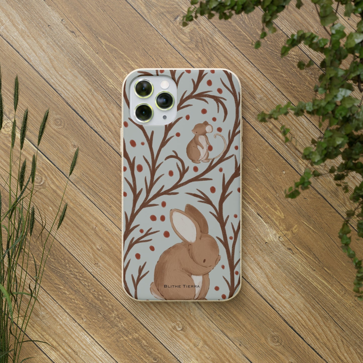 Biodegradable Case (Beneath The Berry Branches)