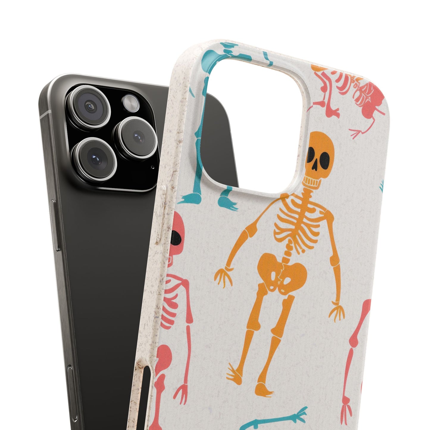 Biodegradable Phone Case (Party Skeletons)