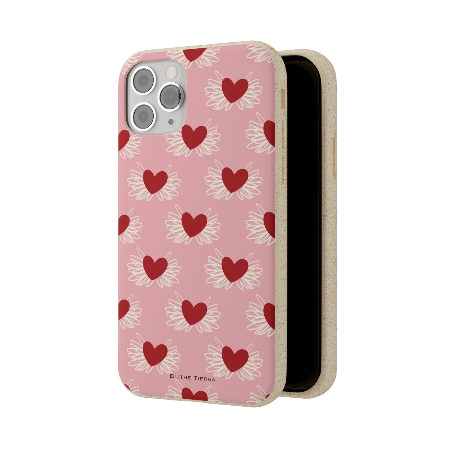 Biodegradable Case (Cupid Hearts)