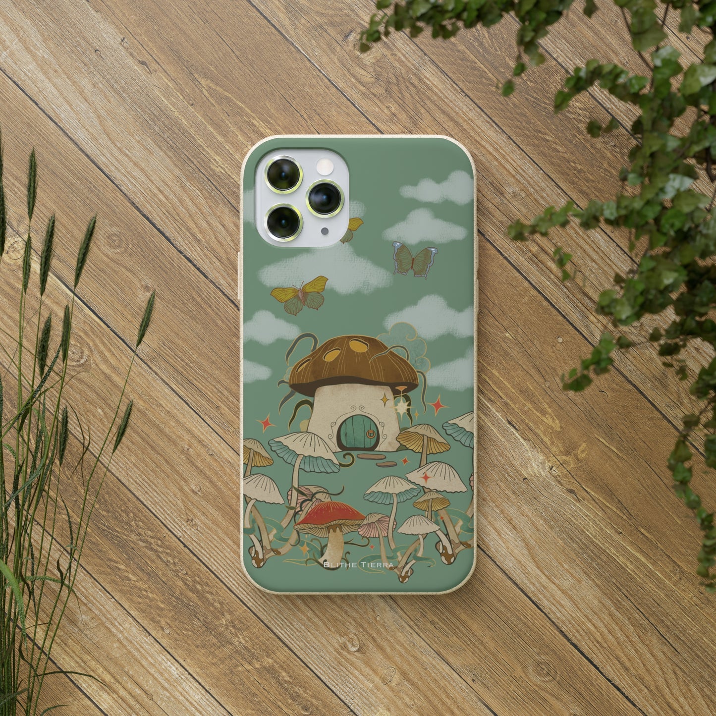 Biodegradable Case (Mushroom Meadow)