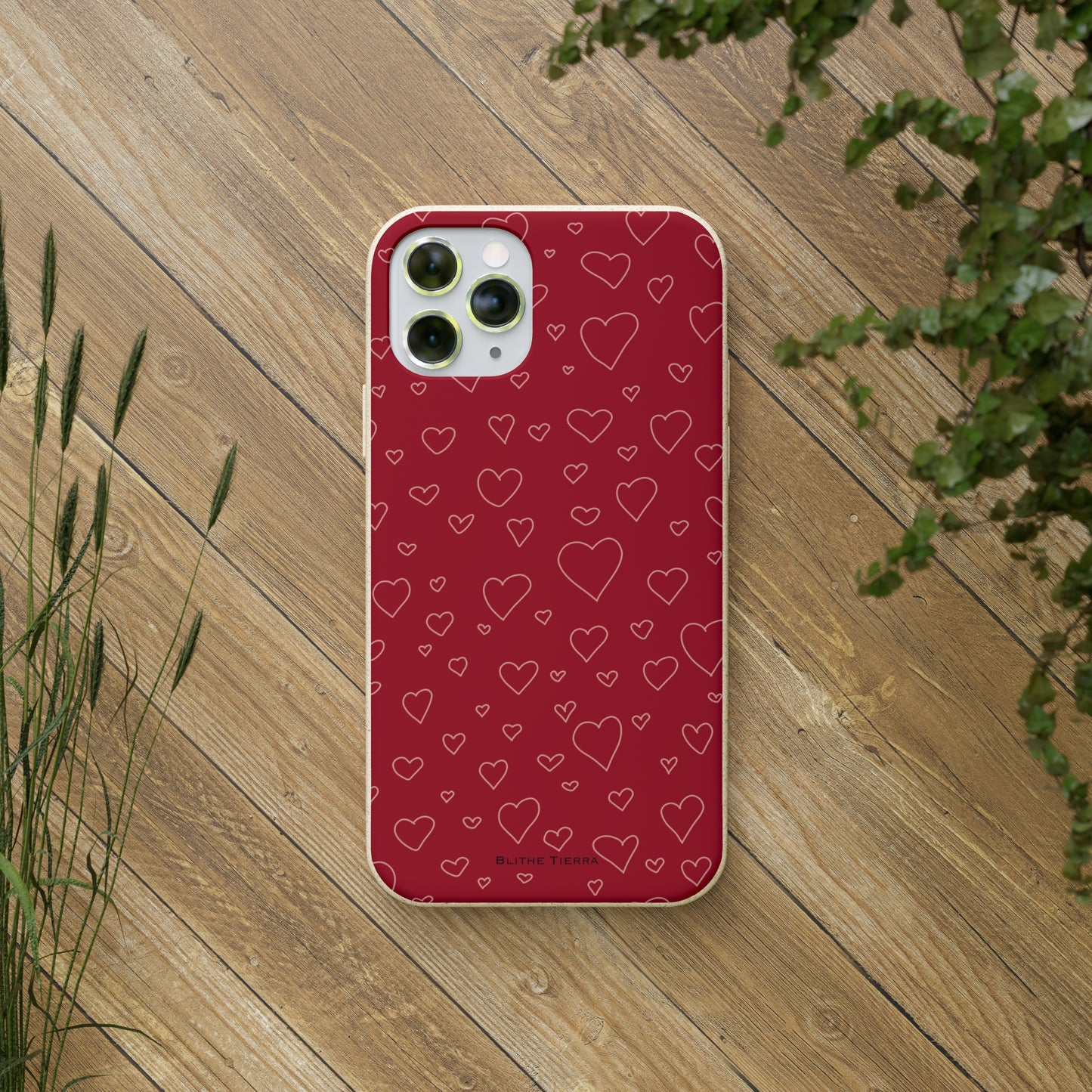 Biodegradable Case (Red Romance)