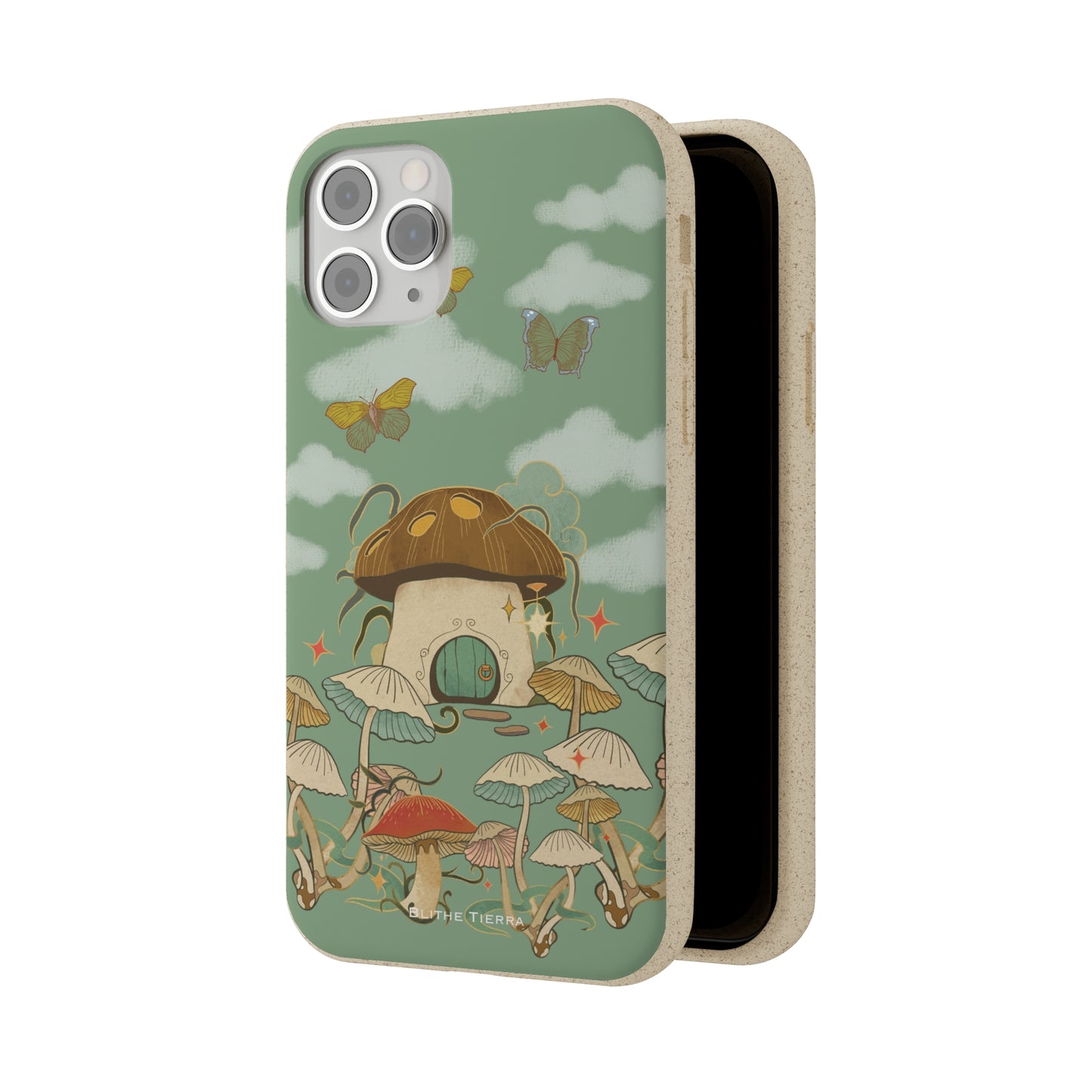 Biodegradable Case (Mushroom Meadow)