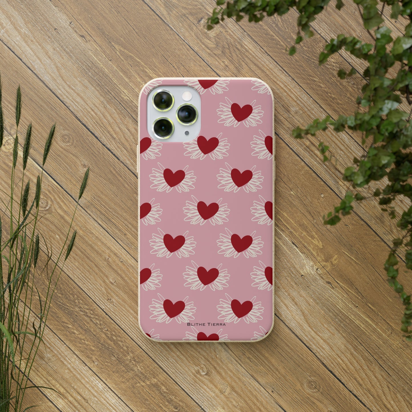 Biodegradable Case (Cupid Hearts)