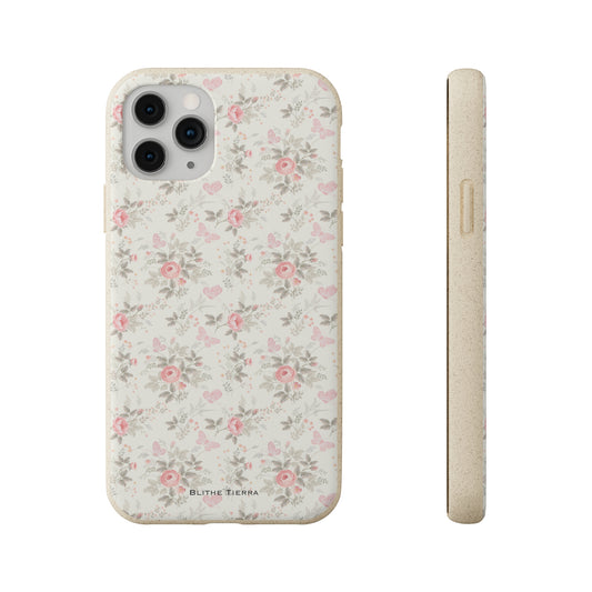 Biodegradable Case (Rose Garden Whispers)