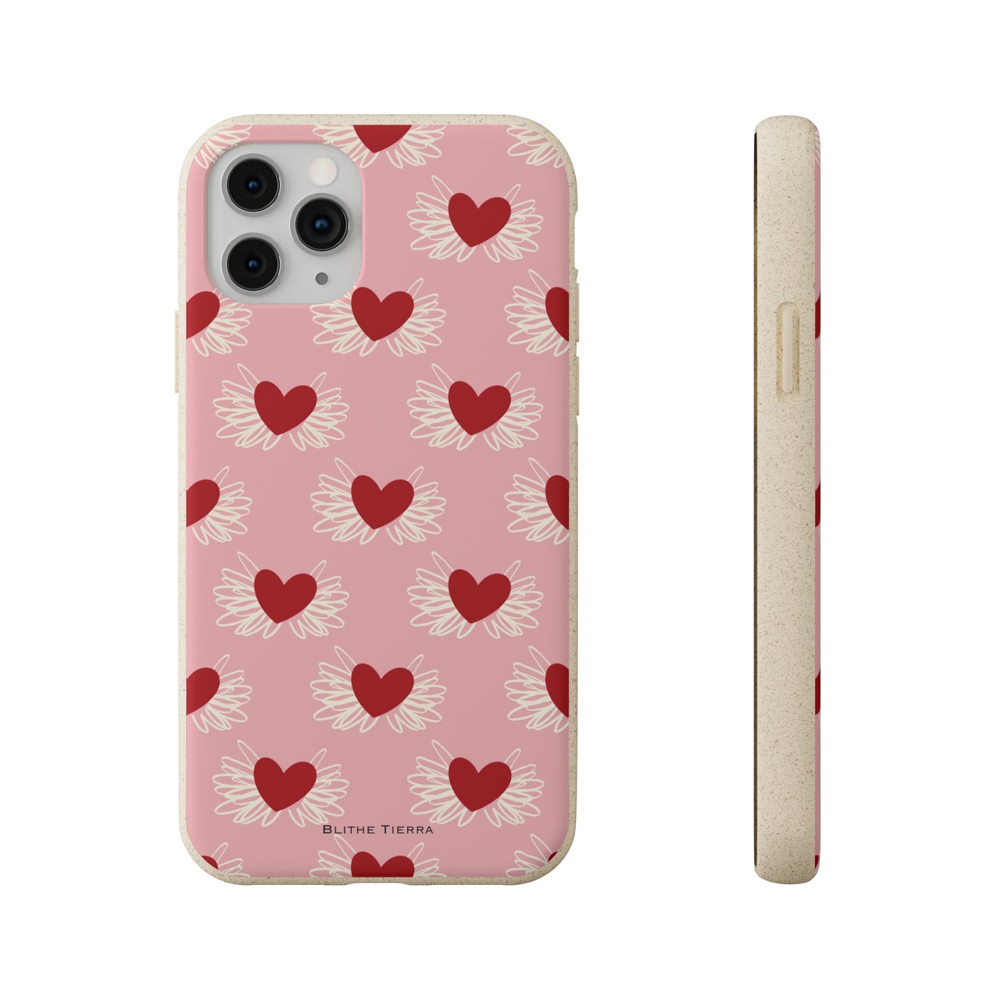 Biodegradable Case (Cupid Hearts)