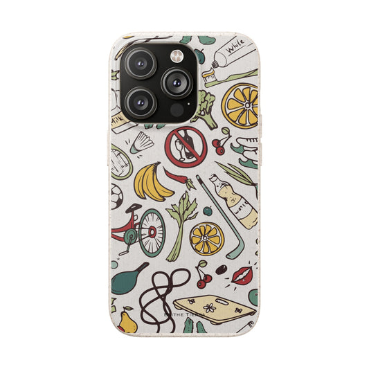 Biodegradable case (Eat Clean, Train Mean)