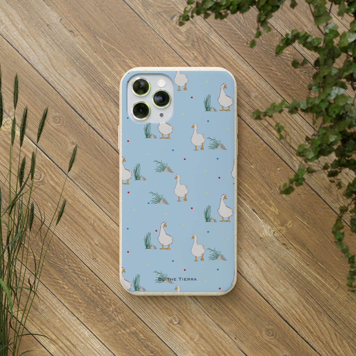 Biodegradable Case (Goose Parade)