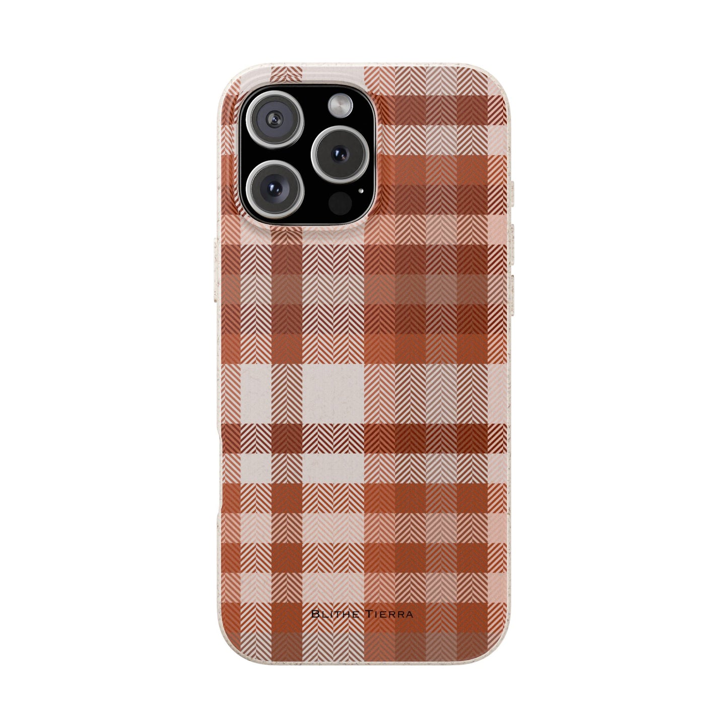 Biodegradable Case (Bonfire Plaid)