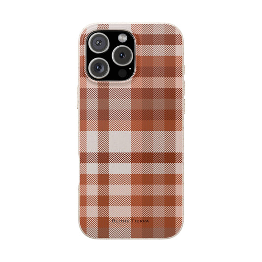 Biodegradable Case (Bonfire Plaid)
