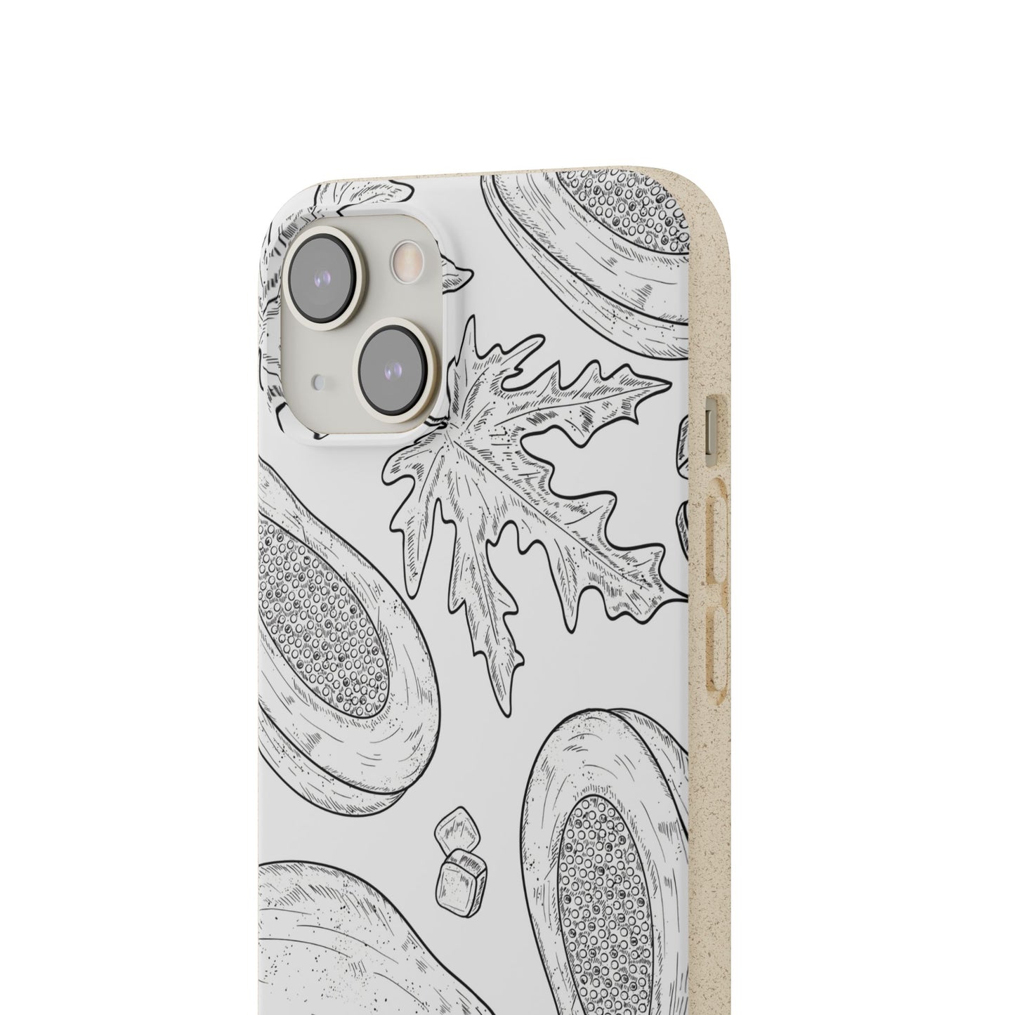 Biodegradable Case (Monochrome Spring)