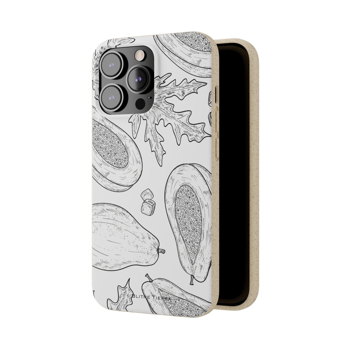 Biodegradable Case (Monochrome Spring)