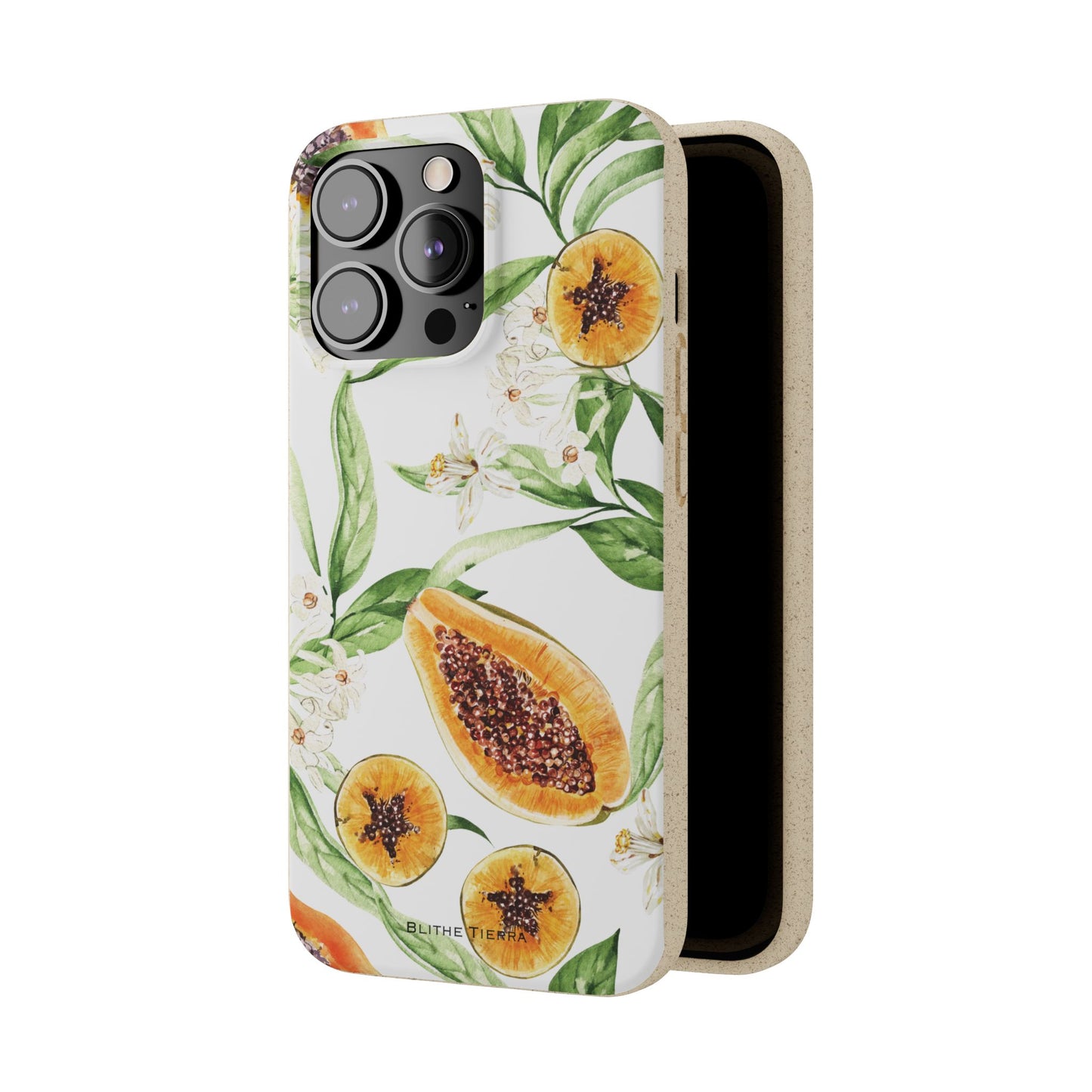 Biodegradable Case (Papaya Whimsy)